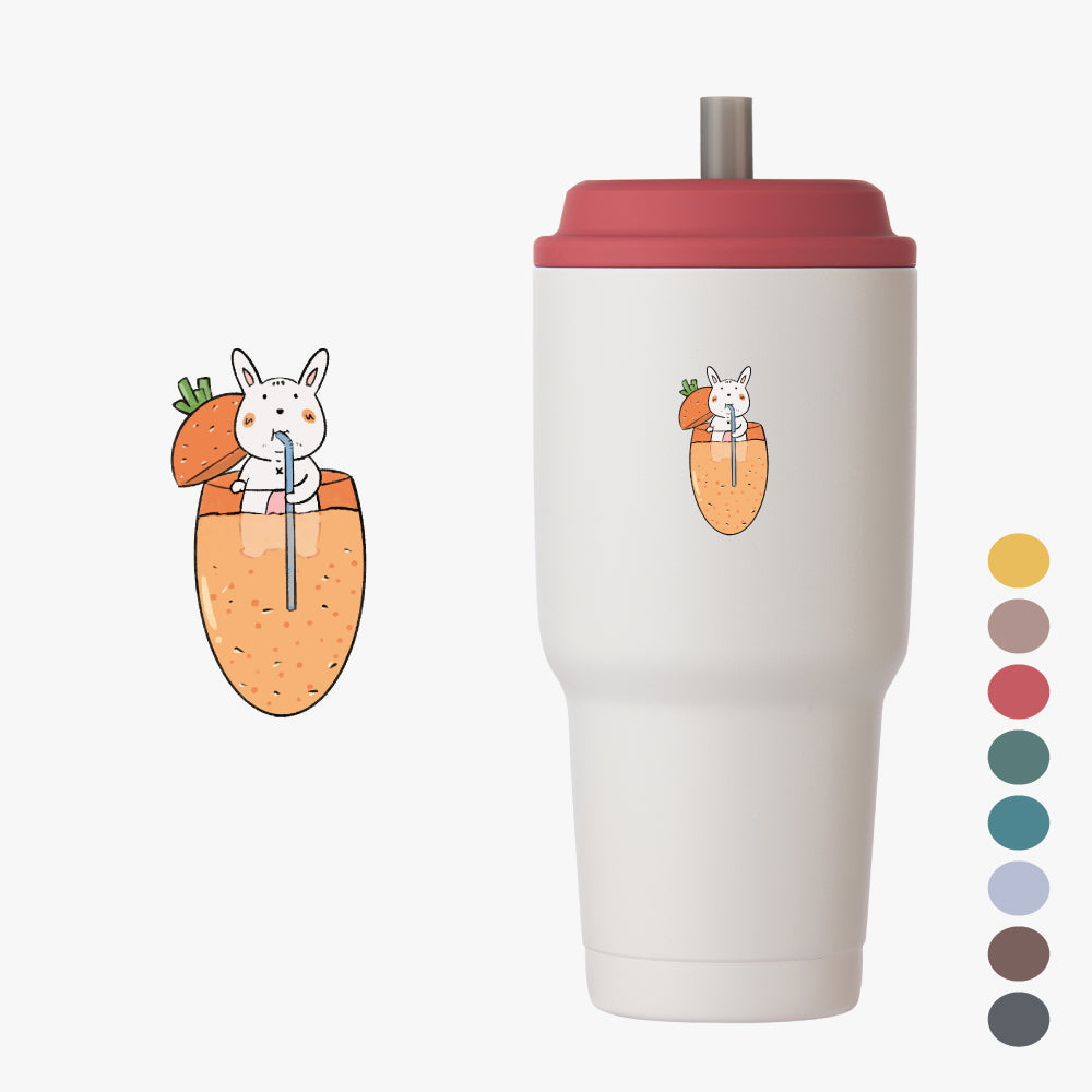 速吸杯二代900ml (內膽陶瓷層) - 老虎
