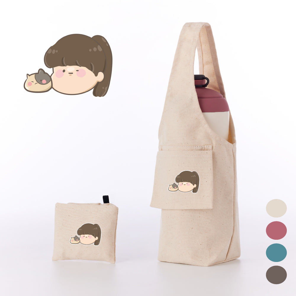 飲料提袋包覆款 - 臘腸貓 (A0101)