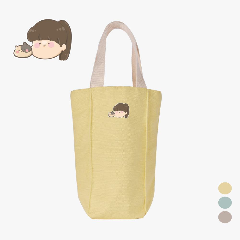 飲料提袋高大款 - 臘腸貓 (A0101)