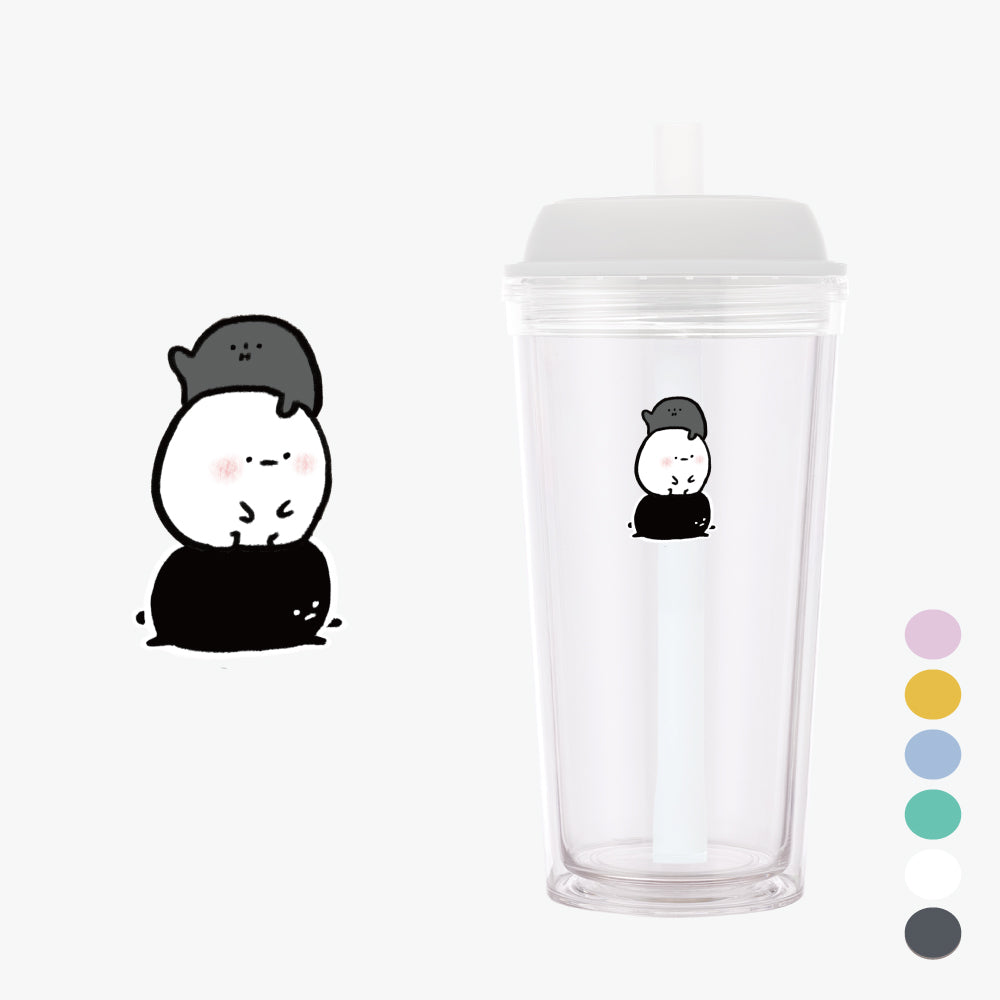 啵啵杯710ml - 過胖主義 - 珍珠三兄弟 (A0801)