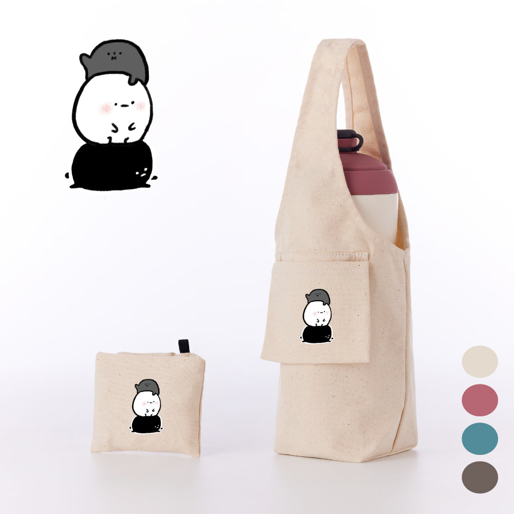 飲料提袋包覆款 - 過胖主義 - 珍珠三兄弟 (A0801)