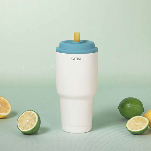 【客製化刻字】速吸杯二代900ml (內膽陶瓷層) - 刻字中英文皆可 (需先付款才製作出貨)