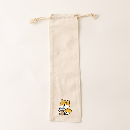 吸管袋/餐具袋/收納袋 - 12圖可選