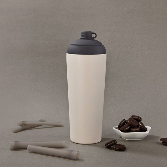 速吸杯二代720ml (內膽陶瓷層) - 迷霧灰